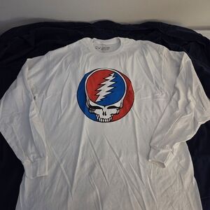 Liquid Blue The Greatful Dead Steal Your Face Long Sleeve Shirt